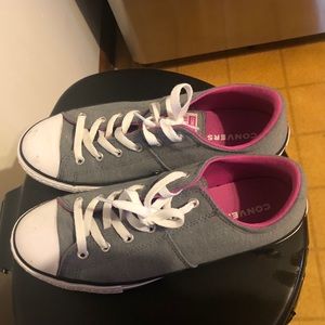Converse - Gray/ Pink